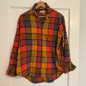 Madewell plaid Sunday flannel - Pockets!
